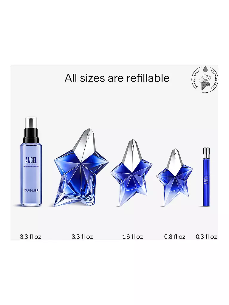 MUGLER | Angel Stellar Eau de Parfum Refill 100ml | keine Farbe