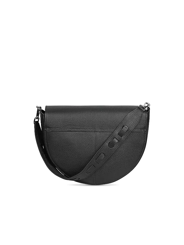MYOMY | Ledertasche - Henkeltasche Lima | schwarz