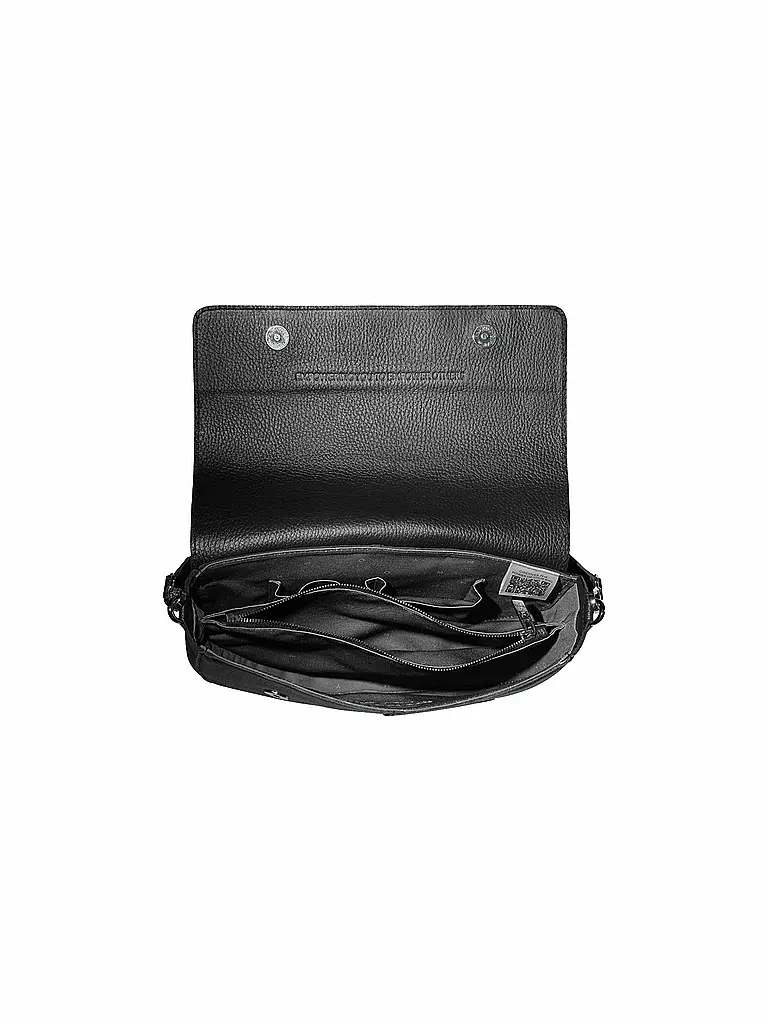MYOMY | Ledertasche - Henkeltasche Lima | schwarz
