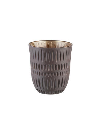 NACHTMANN | Trinkglas 2tlg. ETHNO COLORS 235ml Mocca/Gold