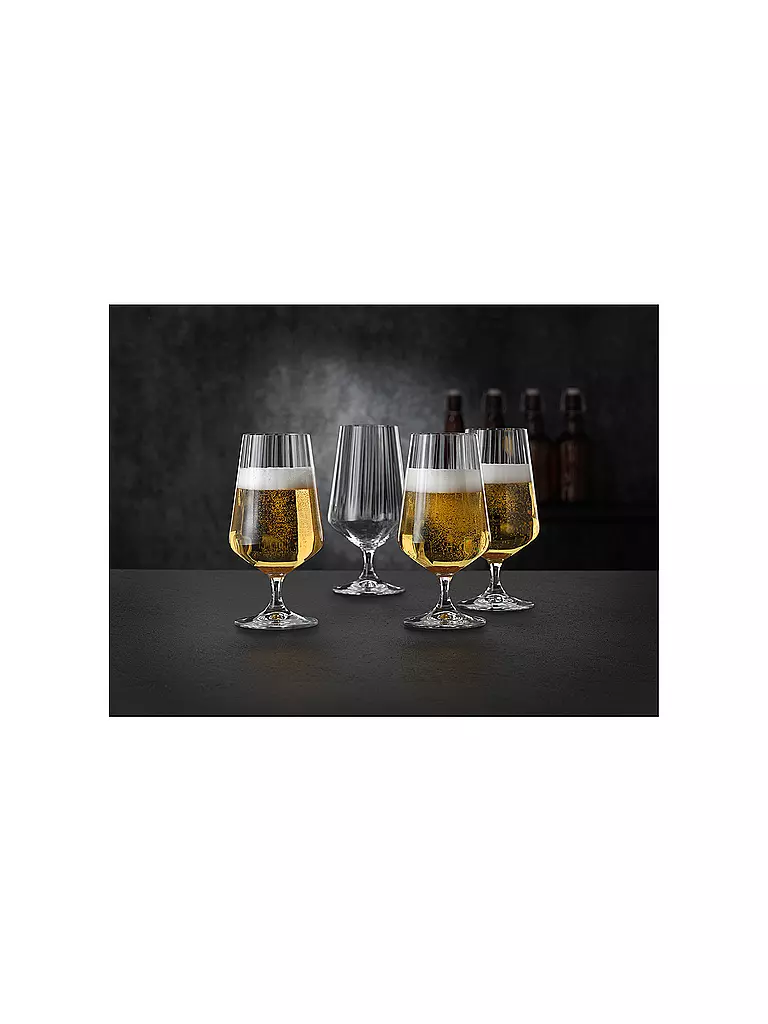 NACHTMANN | Bier Glas 4-er Set 380ml CELEBRATION Klar | transparent