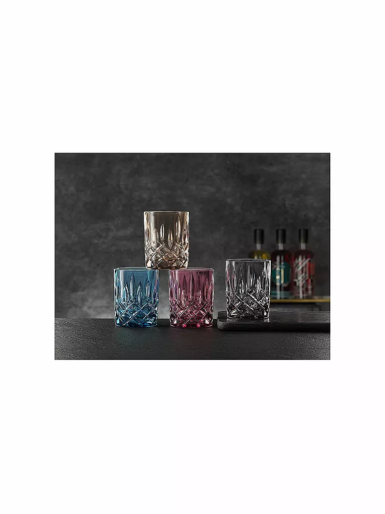 NACHTMANN | Whiskeyglas 2er Set Noblesse Vintage Blue 295ml | blau