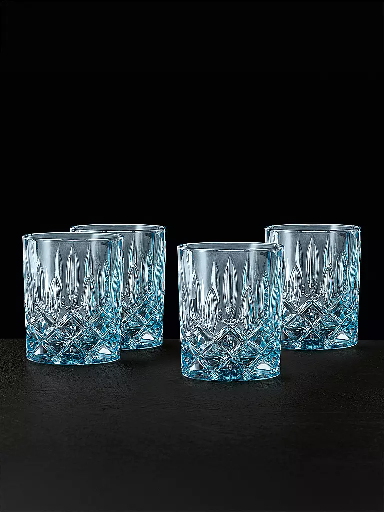 NACHTMANN | Whiskyglas 4er Set NOBLESSE 295ml Aqua | hellblau