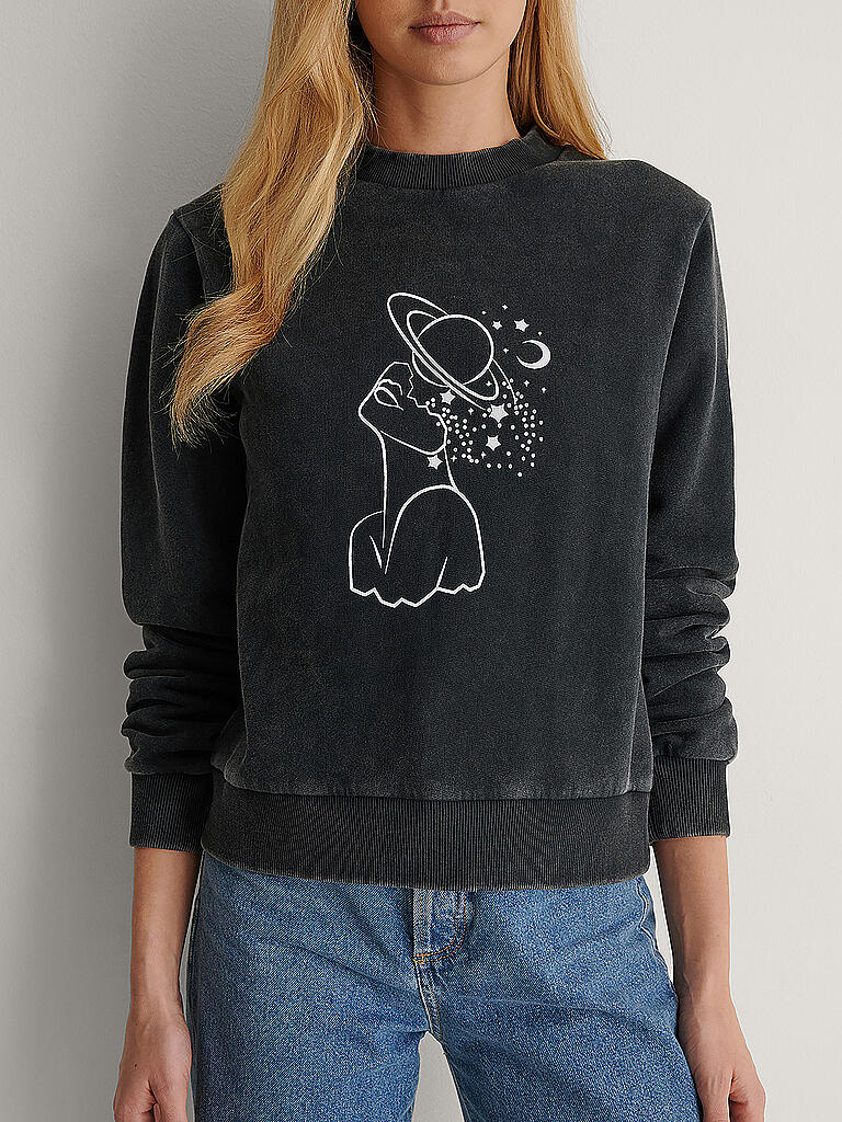 NAKD | Sweater Lisa-Marie Schiffner x NA-KD | schwarz