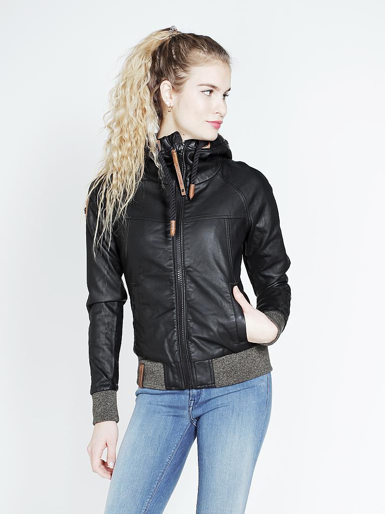 NAKETANO | Jacke in Lederoptik  | 