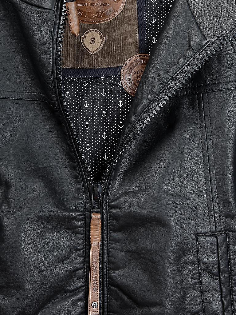NAKETANO | Jacke in Lederoptik  | 