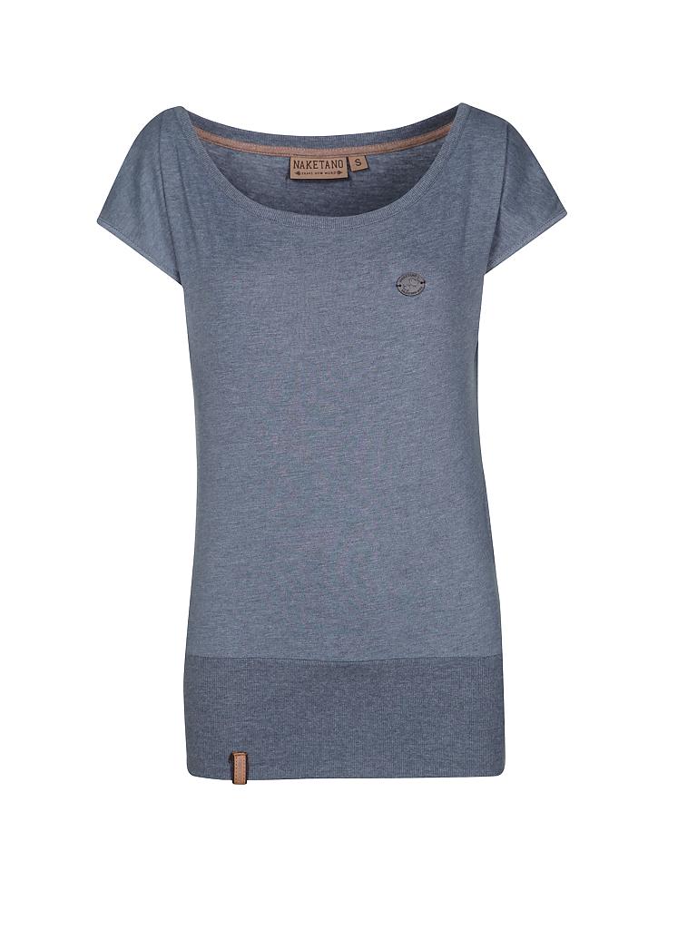 NAKETANO | T-Shirt Loose-Fit | blau