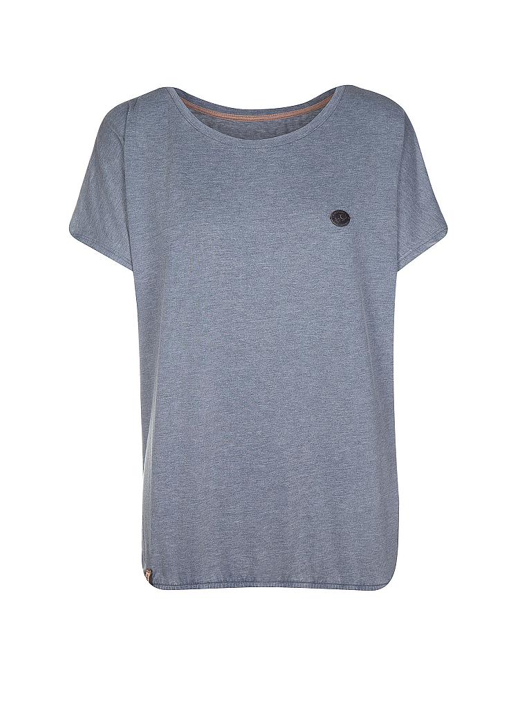 NAKETANO | T-Shirt Oversized-Fit "Acid Girl" | grau
