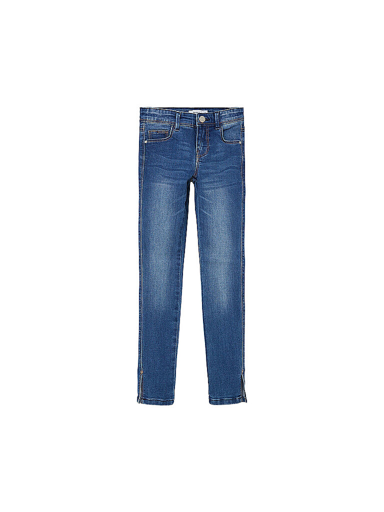 Name It Mädchen Dunkelblau Jeans Slim Fit Nkfpolly | Größe 122 Kinder