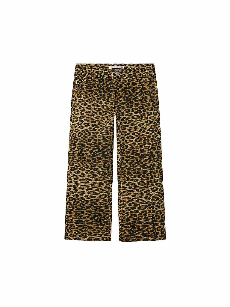 NAME IT Mädchen Hose NKFROSE braun | 140