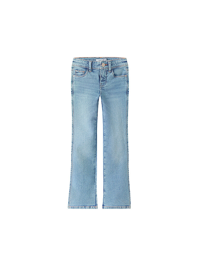 Name It Mädchen Hellblau Jeans Boot Cut Nkfpolly | Größe 122 Kinder