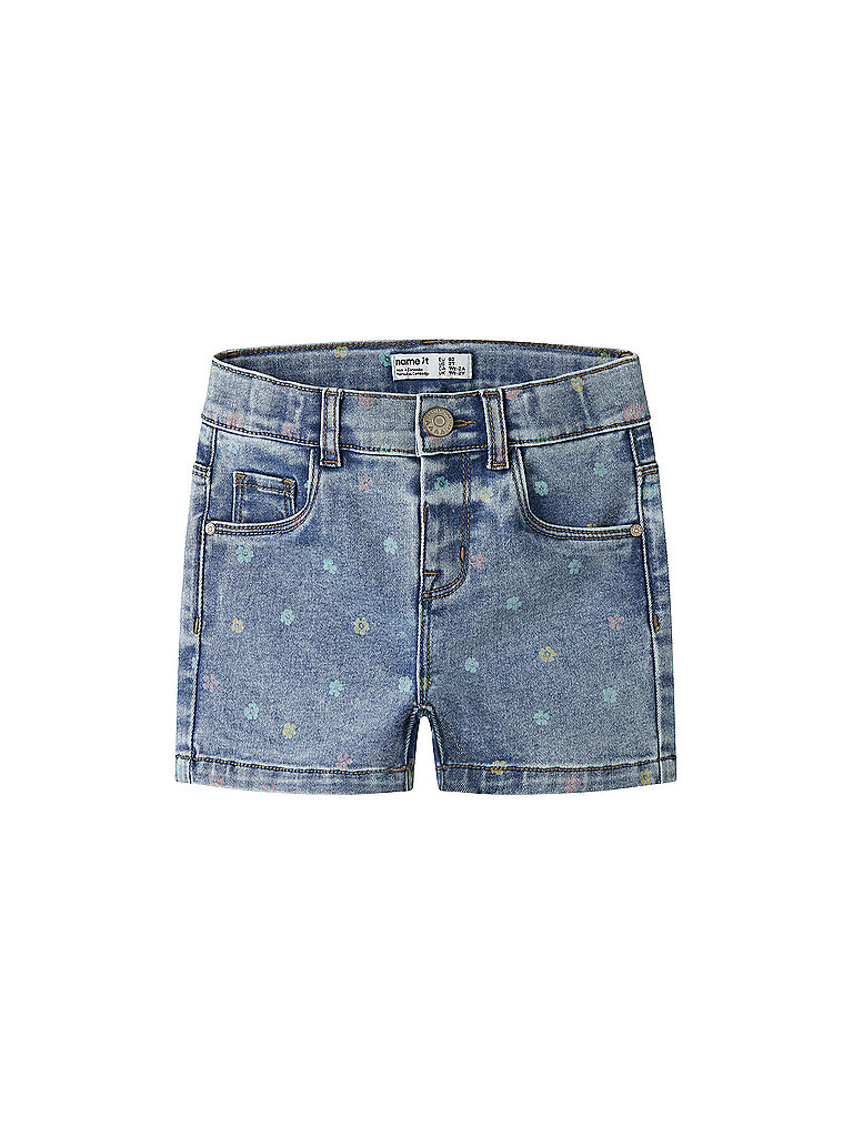 NAME IT Mädchen Shorts NMFSALLI blau | 116