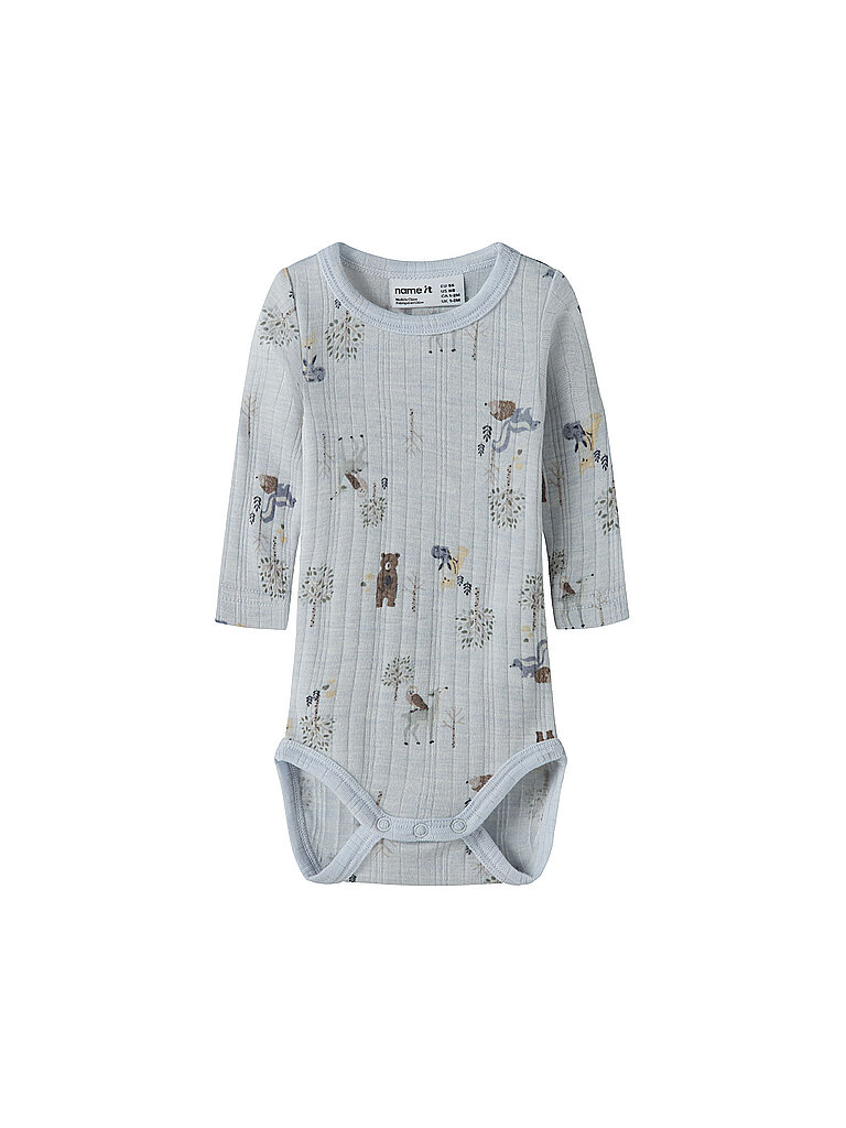 NAME IT Baby Body NBMWANG  hellblau | 74