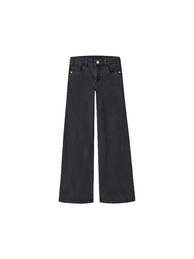 NAME IT Mädchen Jeans Wide Fit NKFPOLLY schwarz | 140