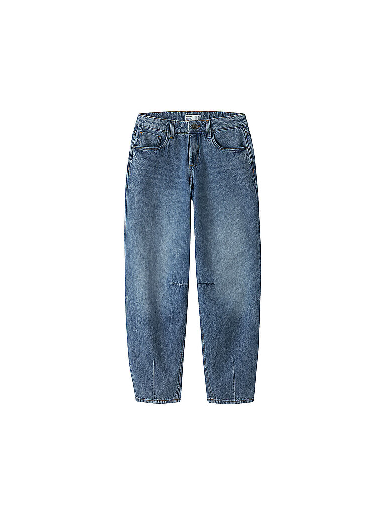 NAME IT Mädchen Jeans Barrel Fit NKFBELLA blau | 140
