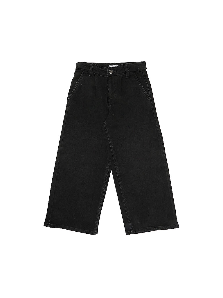 NAME IT Mädchen Jeans Wide Fit NKFBELLA schwarz | 140