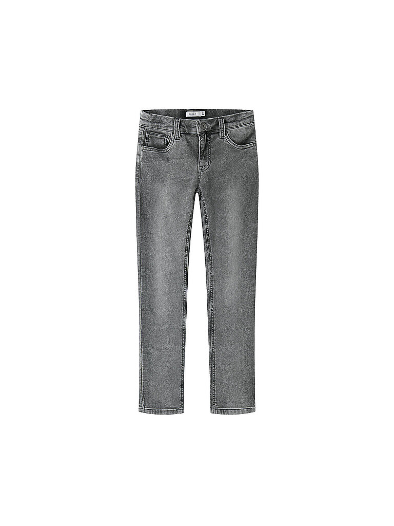 NAME IT Jungen Jeans Slim Fit NKMTHEO grau | 128
