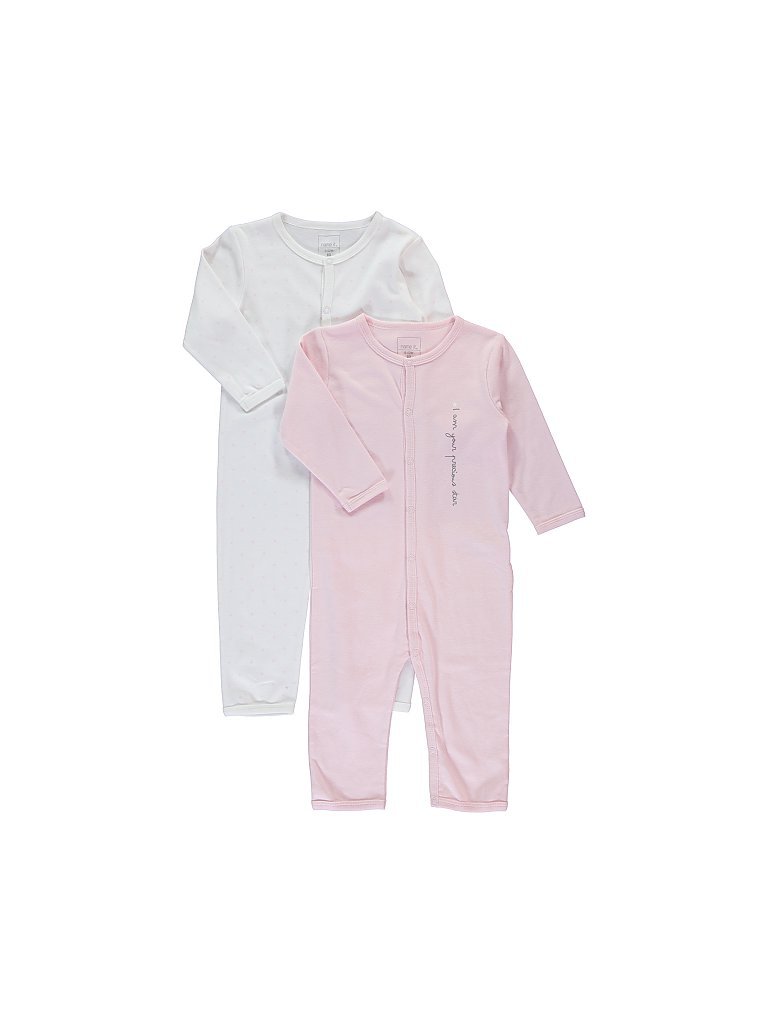 NAME IT Schlafanzug Doppelpackung rosa | 80