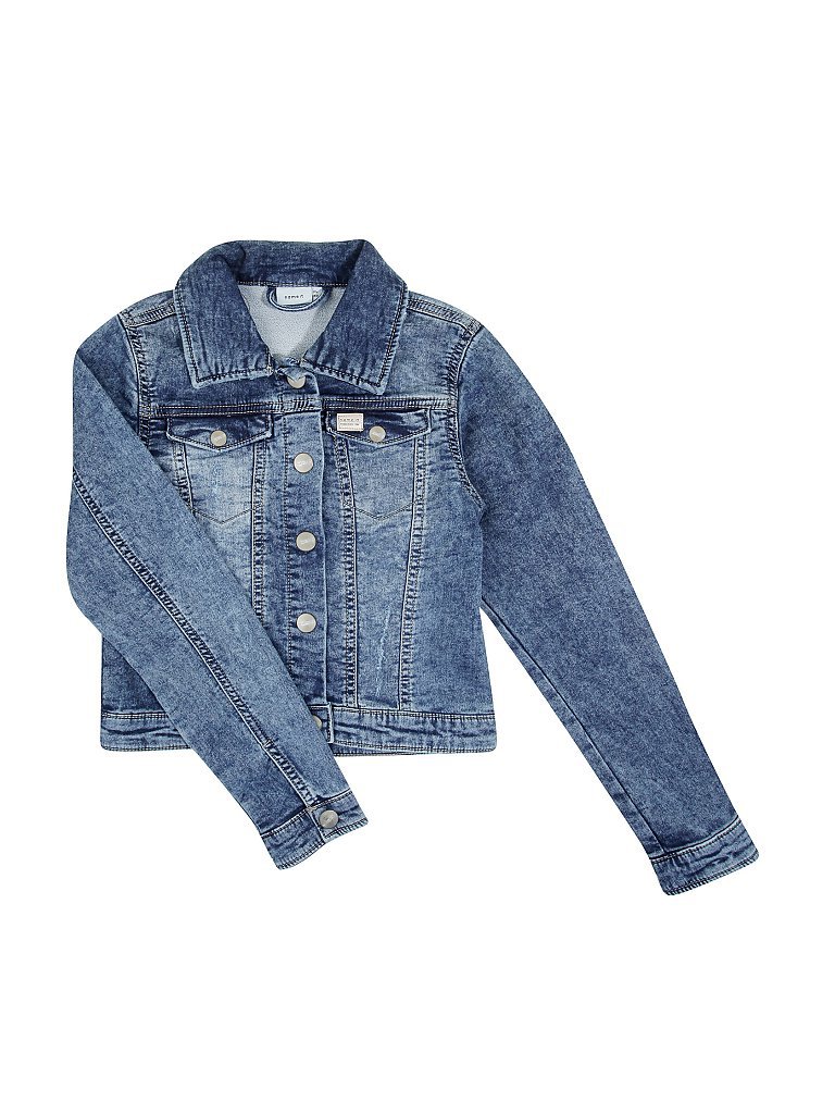 NAME IT Mädchen-Jeansjacke blau | 140
