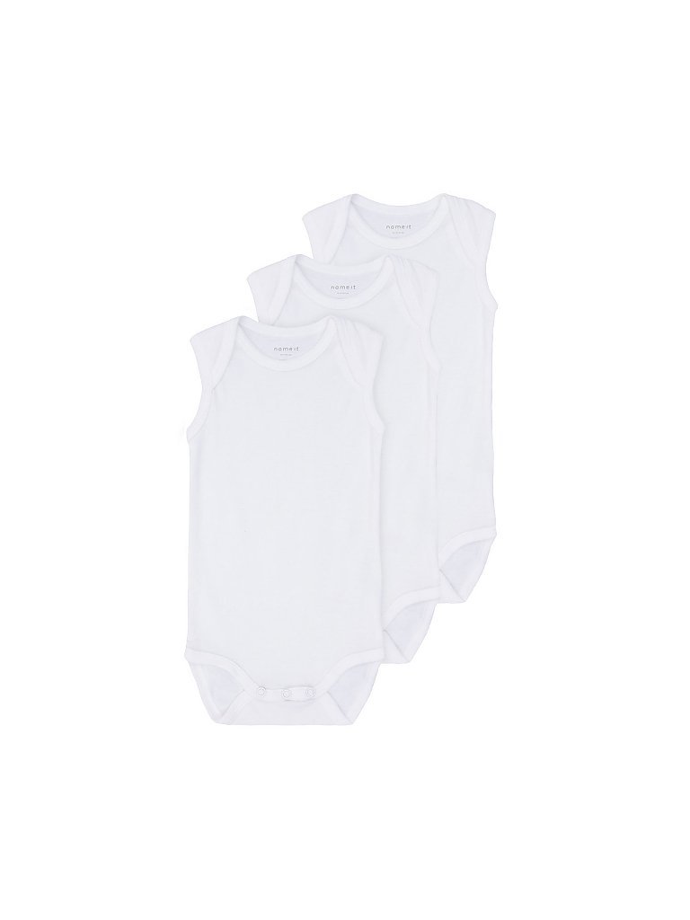NAME IT Body 3-er Pkg. NITBODY weiß | 56