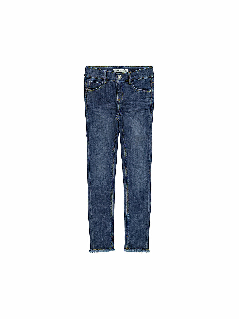 NAME IT Mädchen-Jeans Skinny-Fit NITPOLLY/TORA 7/8 blau | 140