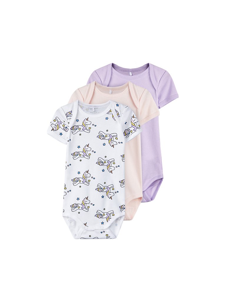 NAME IT Body 3-er Pkg.  lila | 50