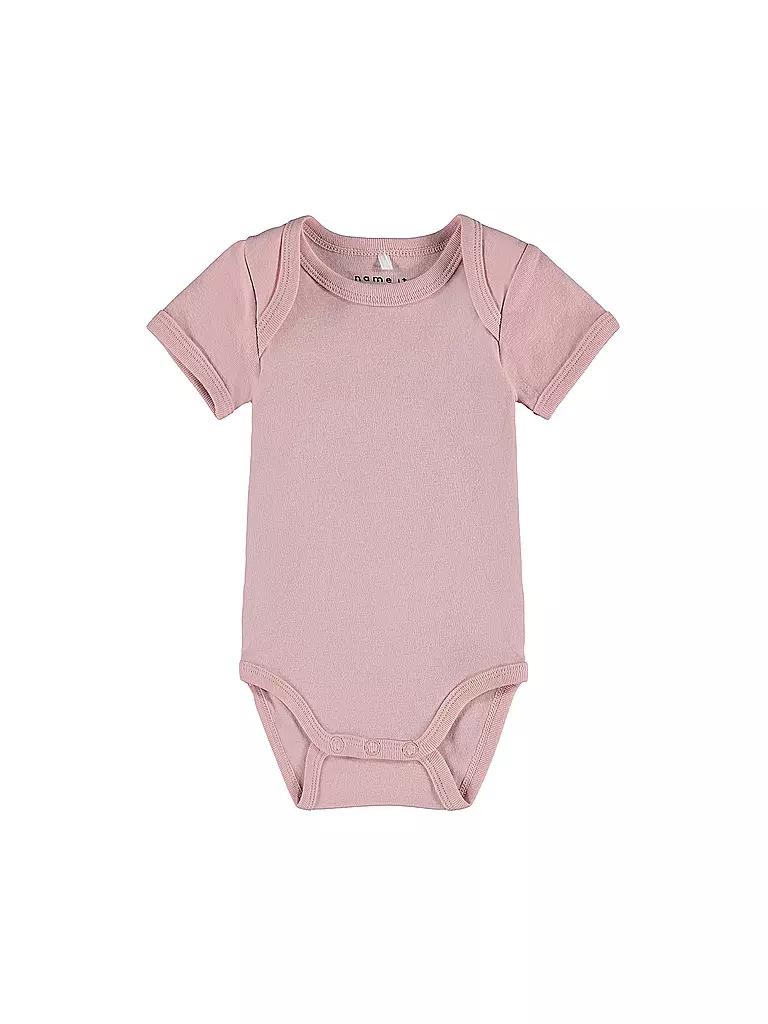 NAME IT | Baby Body 3er Pkg. Blume | pink