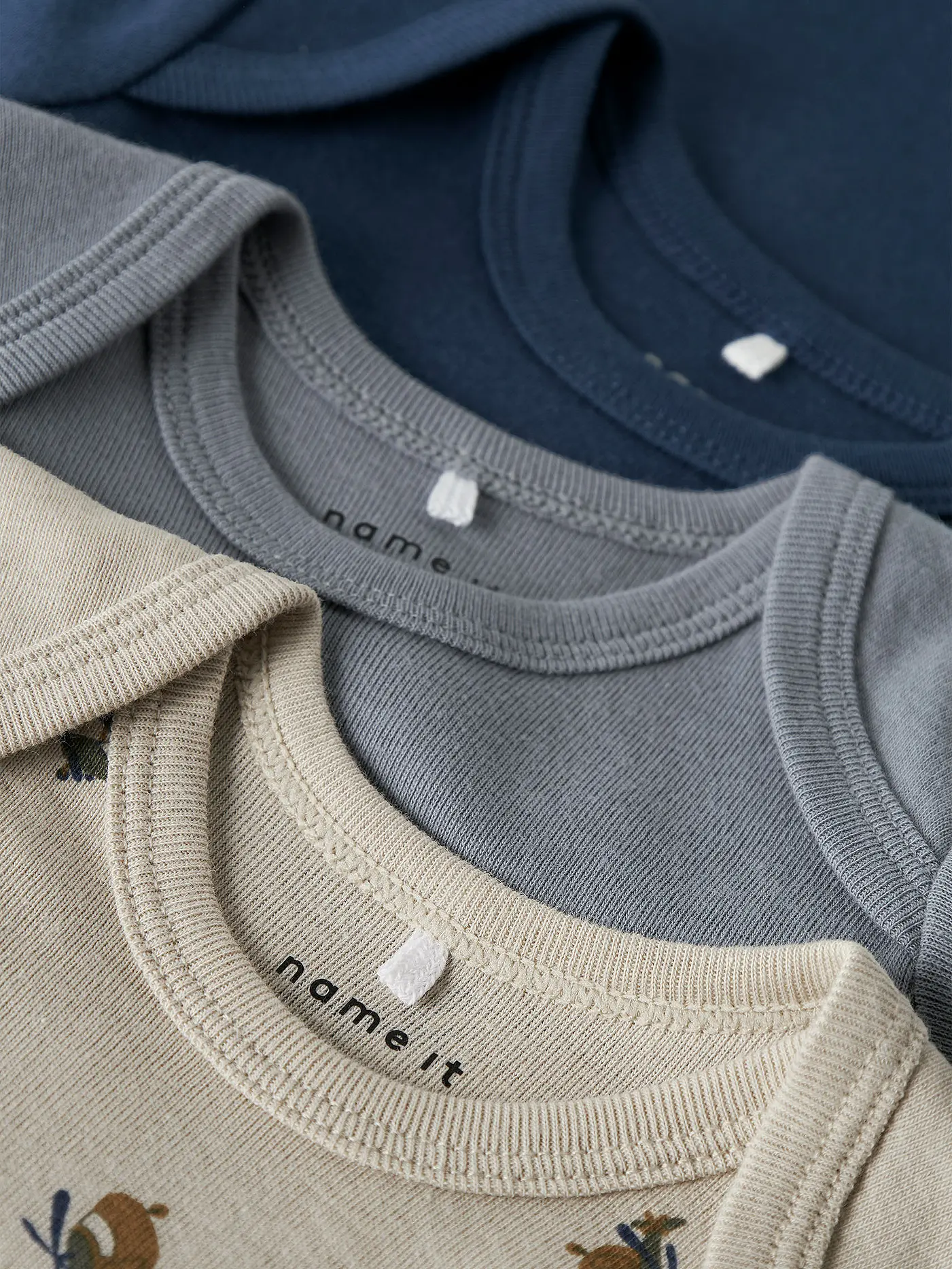 NAME IT | Baby Body 3er Pkg. NBMBODY | beige