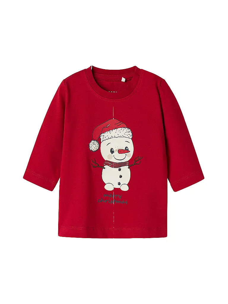 NAME IT | Baby Langarmshirt NBMFA | rot