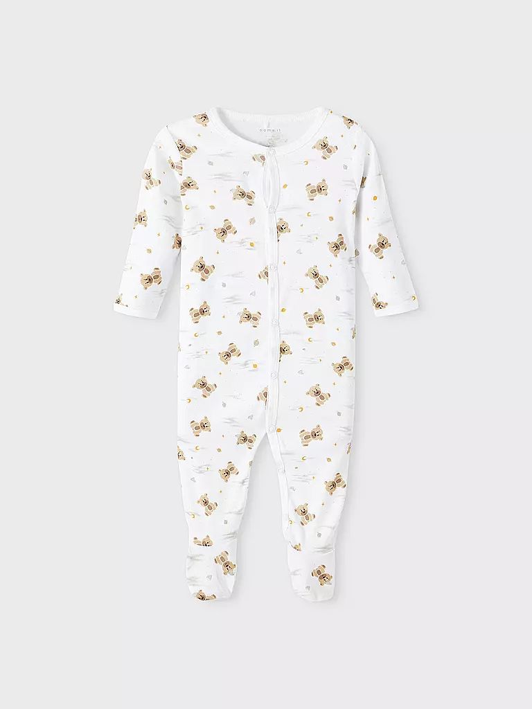 NAME IT | Baby Schlafanzug NBNNIGHTSUIT 2er Pkg | beige