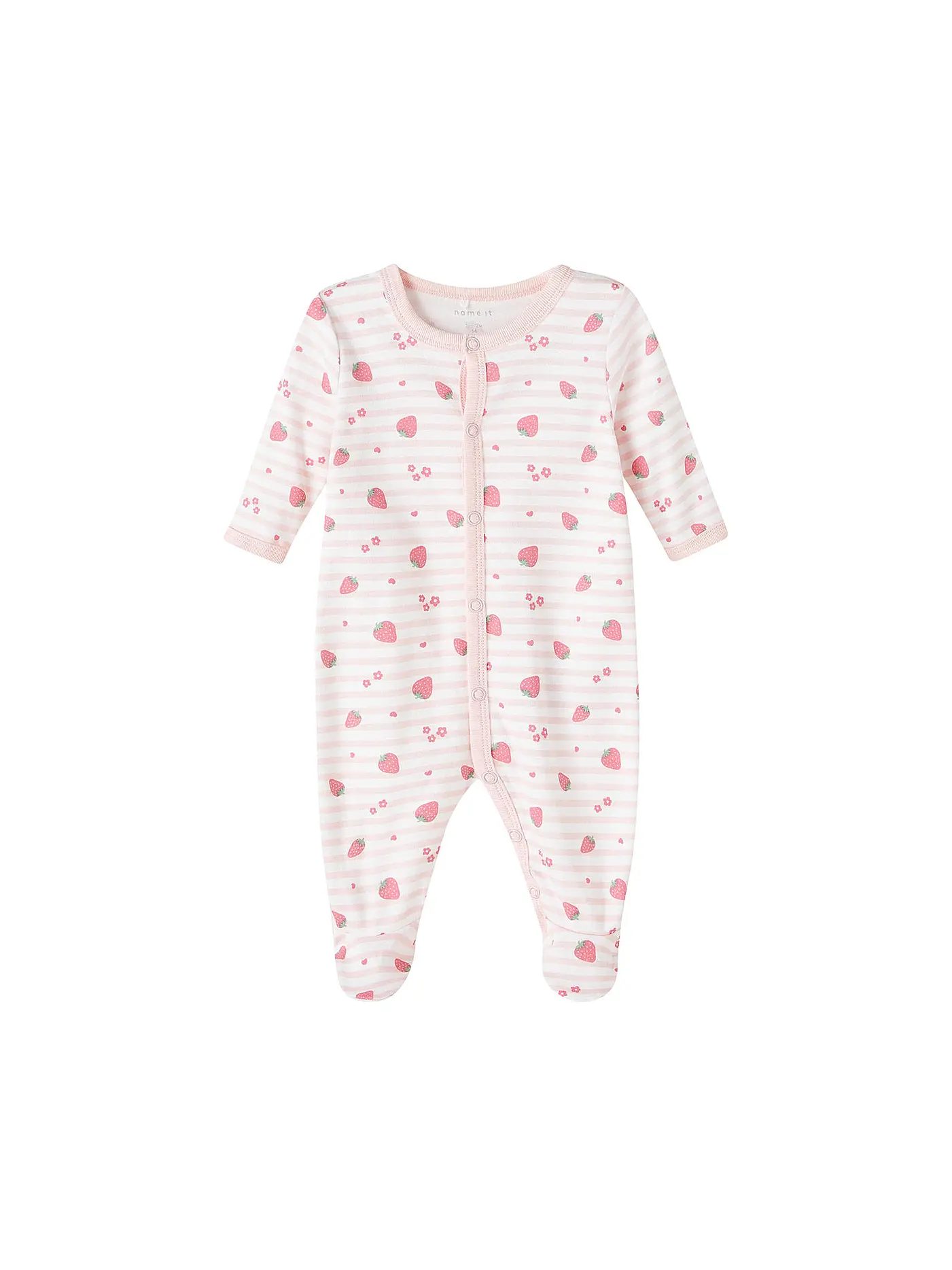 NAME IT | Baby Schlafoverall 2-er Pkg. | pink