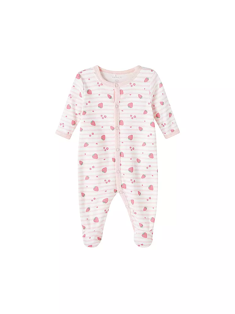 NAME IT | Baby Schlafoverall 2-er Pkg. | pink
