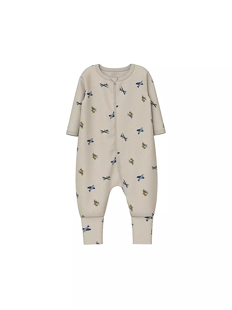 NAME IT | Baby Schlafoverall 2er Pkg NBMNIGHTSUIT | beige