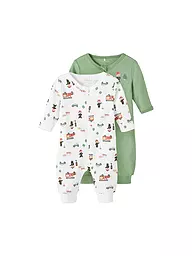 NAME IT | Baby Schlafoverall 2er Pkg | weiss