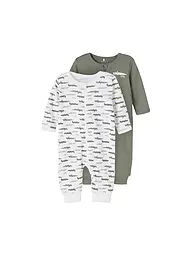 NAME IT | Baby Schlafoverall 2er Pkg.  | weiss
