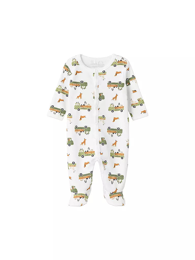 NAME IT | Baby Schlafoverall NBMNIGHTSUIT  | weiss