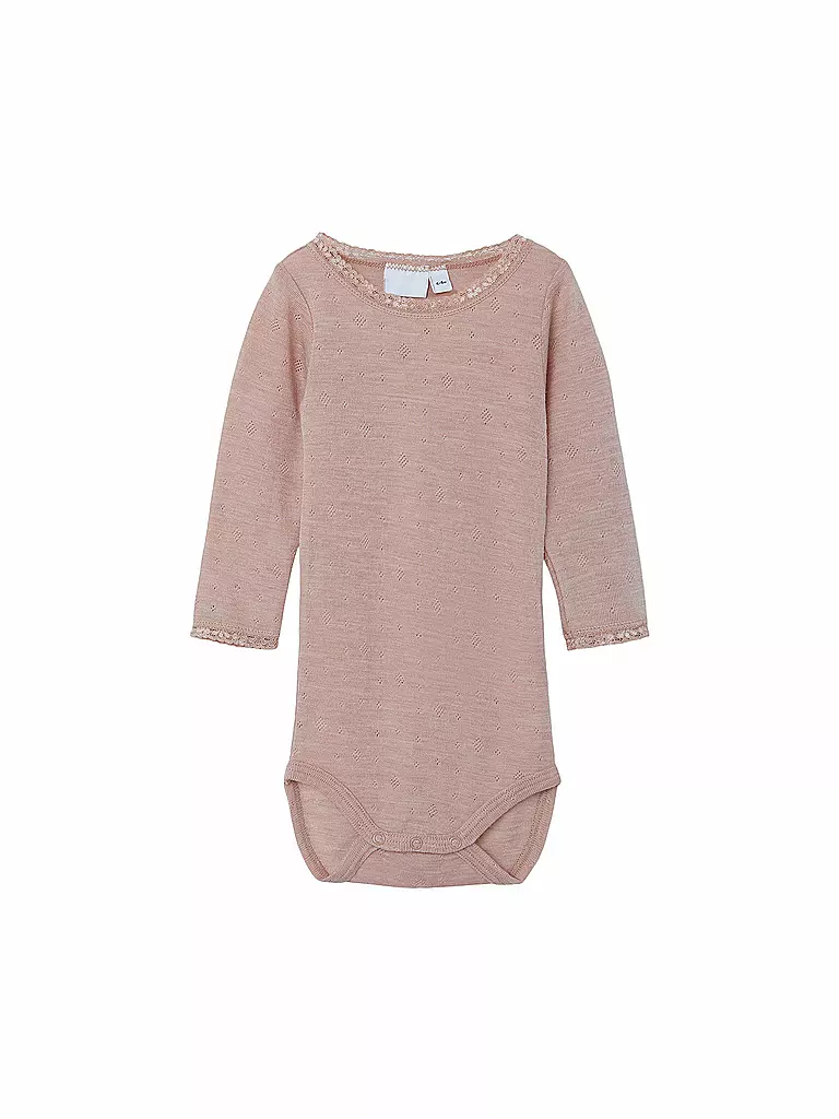 NAME IT | Baby Wollbody NMMWANG WOOL | rosa