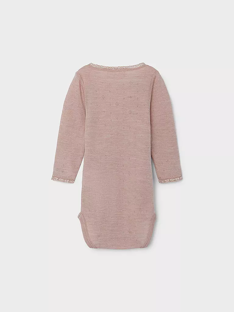 NAME IT | Baby Wollbody NMMWANG WOOL | rosa