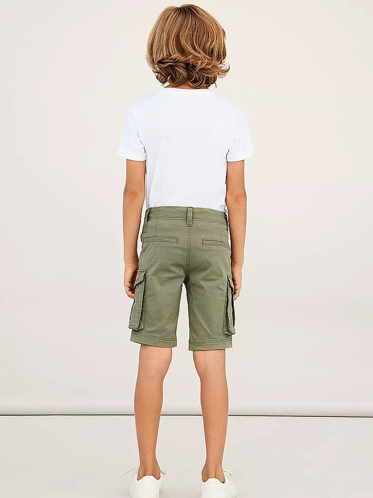 NAME IT | Jungen Cargobermuda NKMRYAN TWIBAMGO | olive