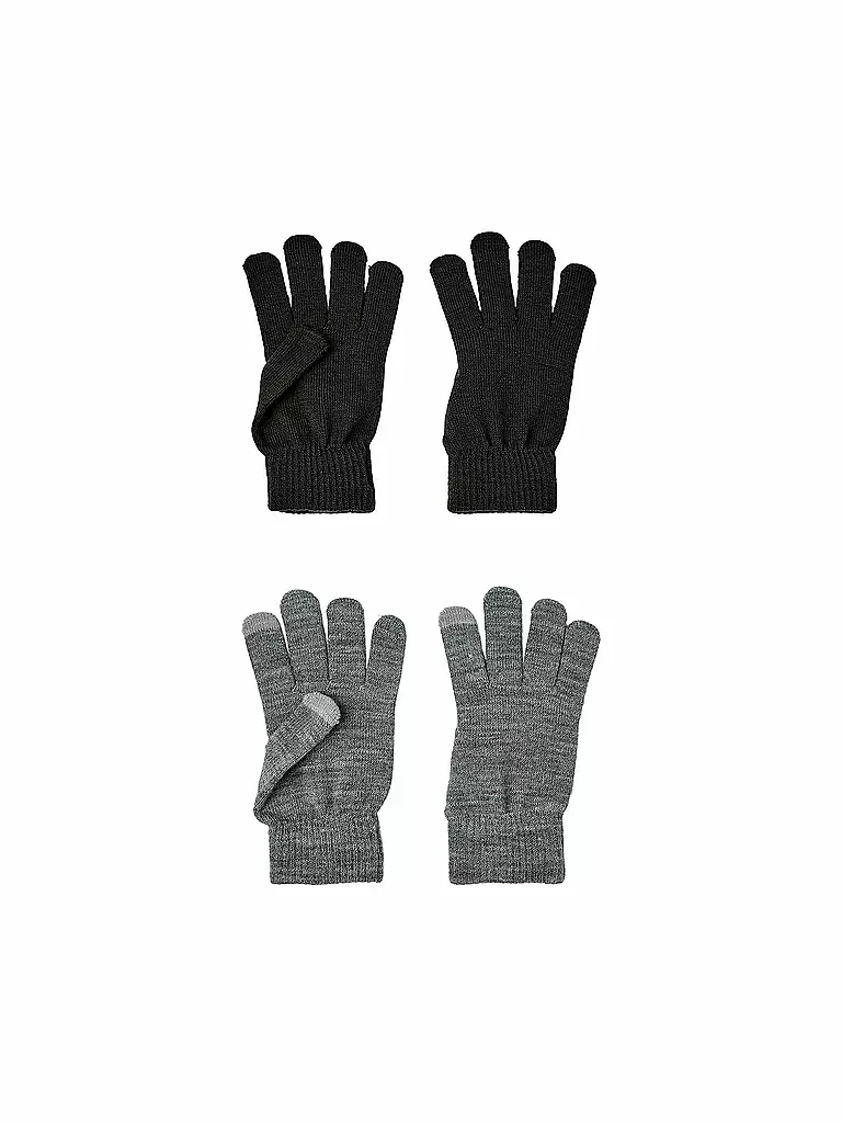 NAME IT | Jungen Handschuhe 2er Pkg. NKNMAGIC | schwarz