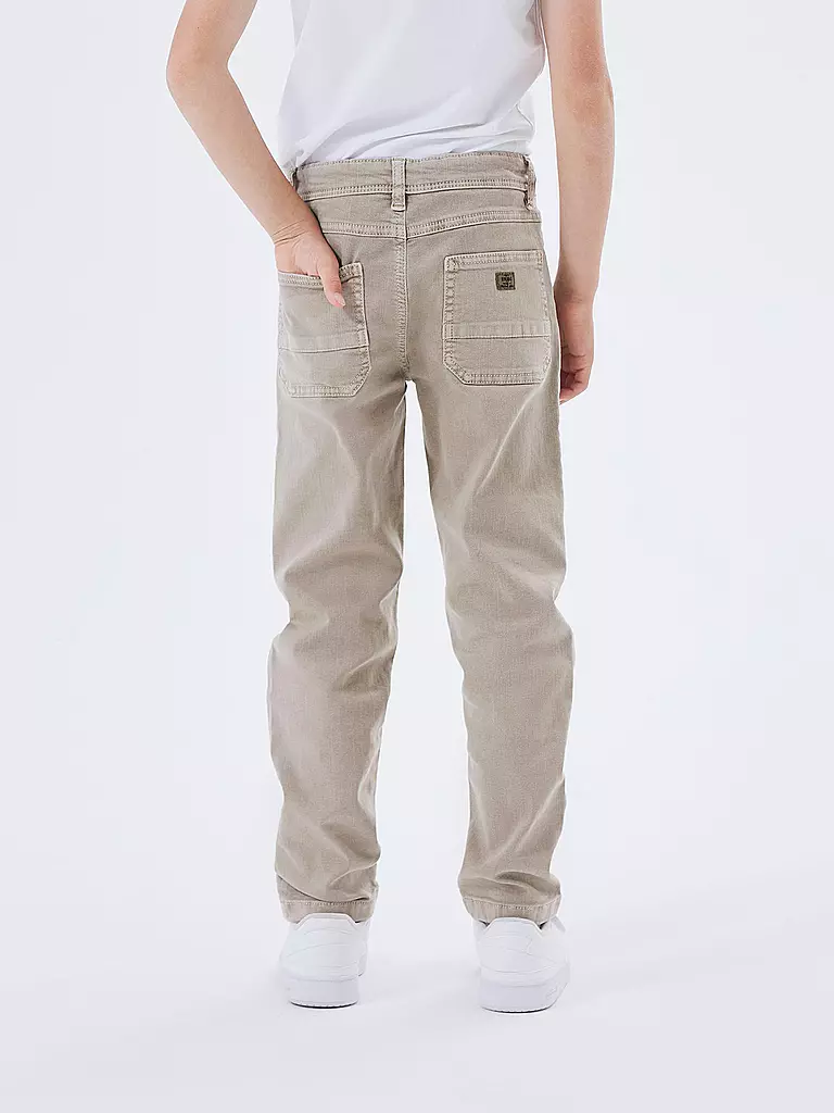 NAME IT | Jungen Hose Tapered Fit NKMSILAS | beige