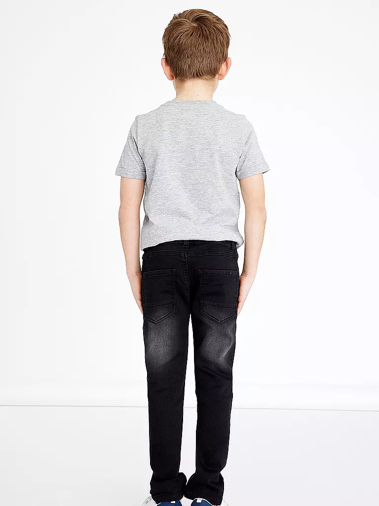 NAME IT | Jungen Jeans Regular Fit  | schwarz