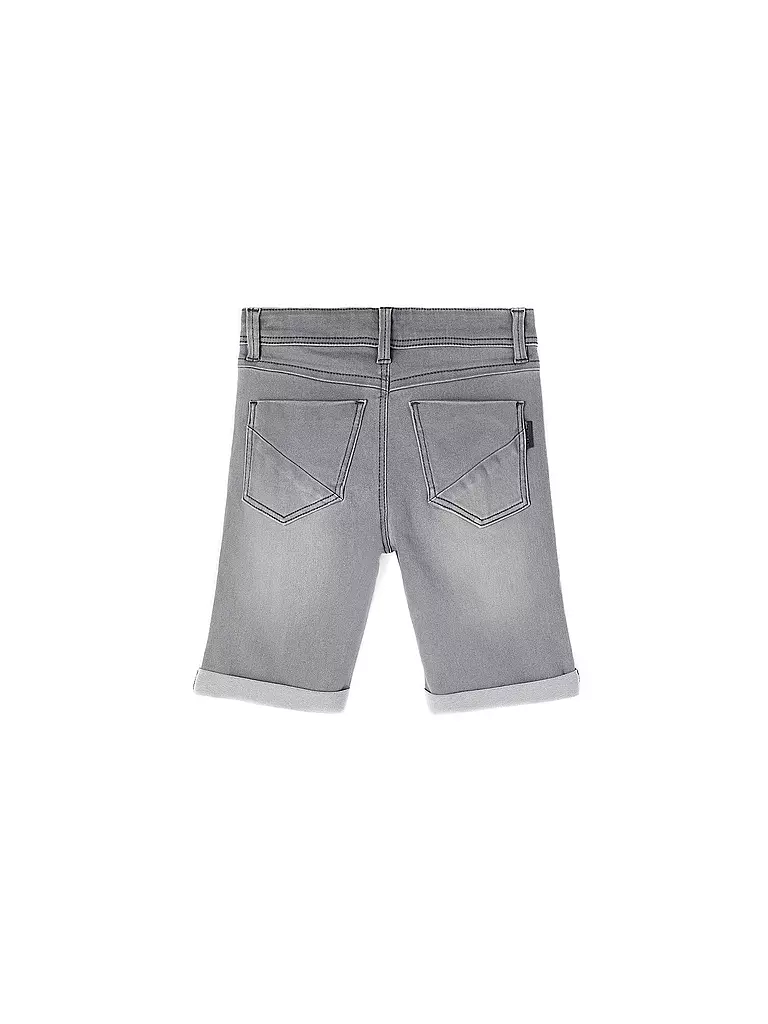 NAME IT | Jungen Jeans Shorts Slim Fit NKMSOFUS DNMTAX | grau