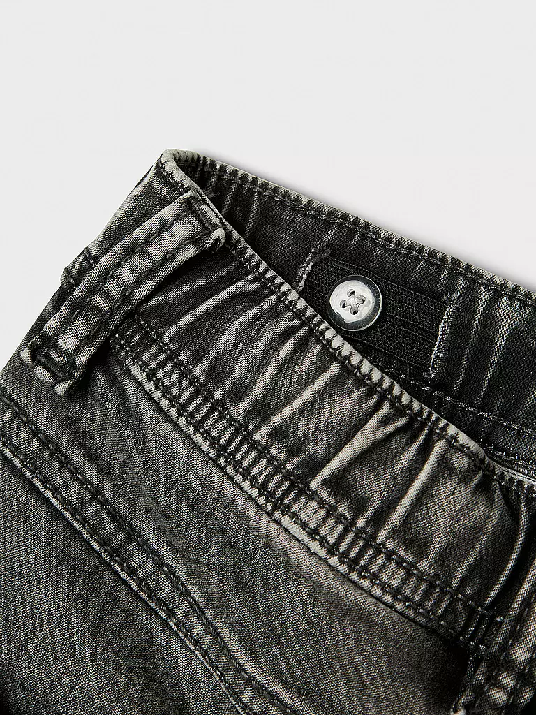NAME IT | Jungen Jeans Slim Fit NKMROBIN DNMTHAYERS | grau