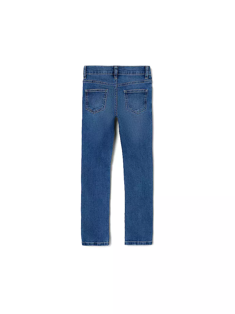 NAME IT | Jungen Jeans Slim Fit NKMSILAS  | blau