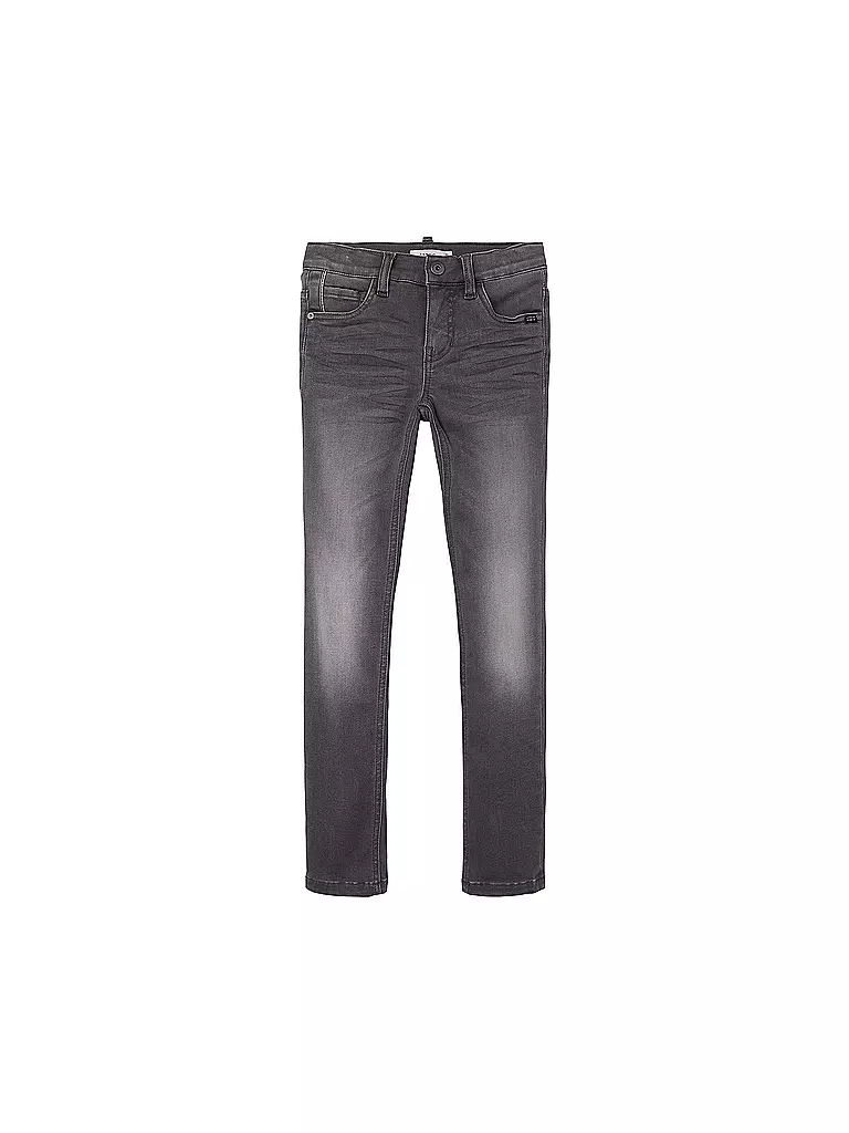 NAME IT | Jungen Jeans Slim Fit NKMTHEO  | grau