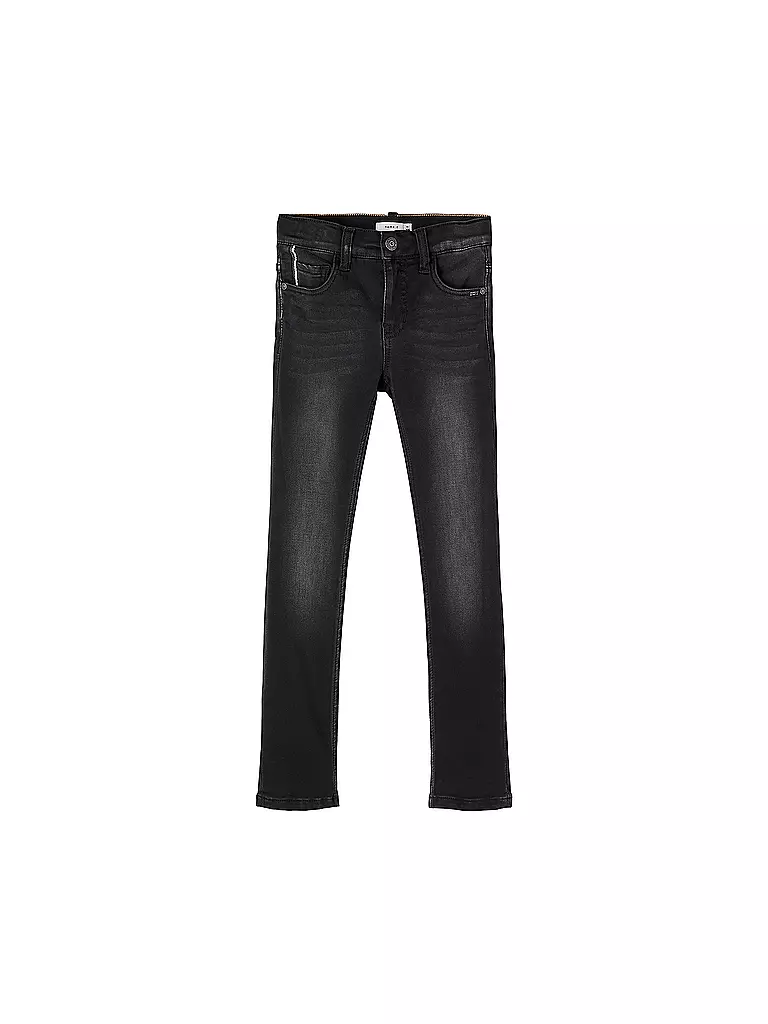 NAME IT | Jungen Jeans Slim Fit NKMTHEO  | schwarz