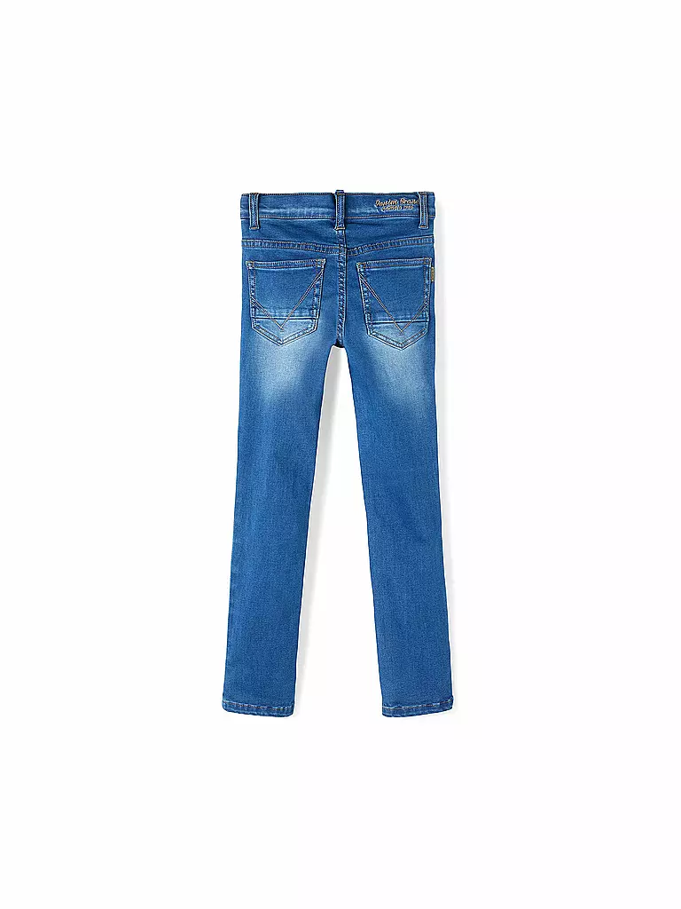 NAME IT | Jungen Jeans Slim Fit NKMTHEO  | blau