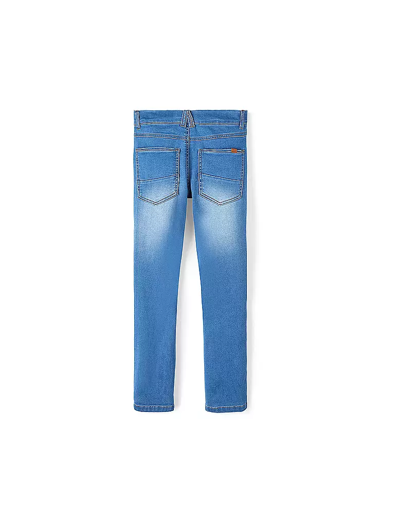 NAME IT | Jungen Jeans Slim Fit NKMTHEO  | blau