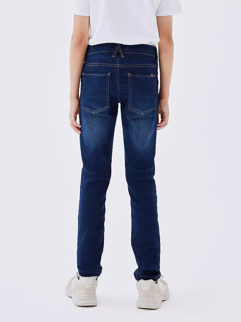 NAME IT | Jungen Jeans Slim Fit NKMTHEO  | dunkelblau